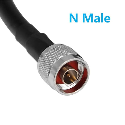 36ft N Male to SMA Male Cable, SMA to N Cable 50 ohm Ultra Low Loss KMR240 - Image 3