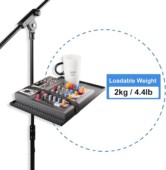 Mr.Power Microphone Stand Rack Tray Holder - Image 3