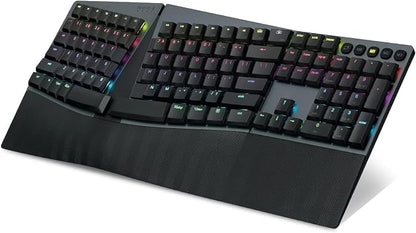 Perixx PERIBOARD-835RD Wireless Ergonomic Mechanical Keyboard by PerixxComputerGmbH