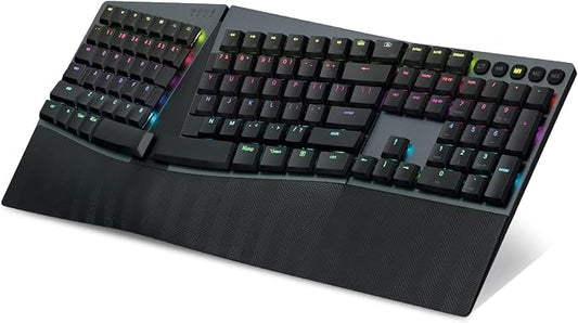 Perixx PERIBOARD-835RD Wireless Ergonomic Mechanical Keyboard by PerixxComputerGmbH