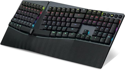 Perixx PERIBOARD-835BR Wireless Ergonomic Mechanical Keyboard by PerixxComputerGmbH