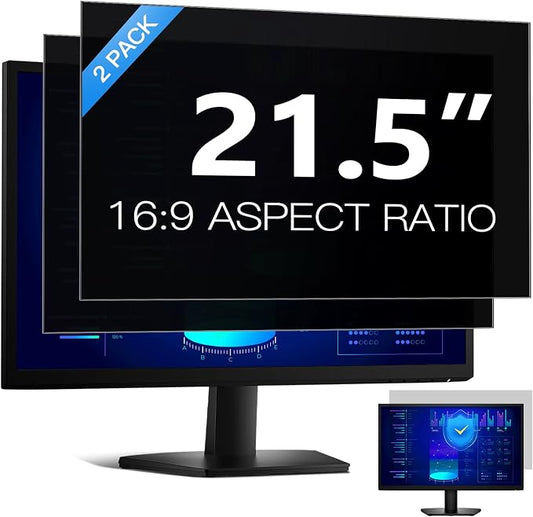 Easges 21.5 Inch Computer Privacy Screen Filter by EASGES