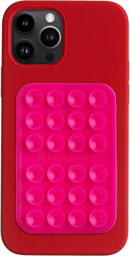 Classic - Silicone Suction Phone Case Adhesive Mount - Hands-Free, Strong Grip by Octobuddy