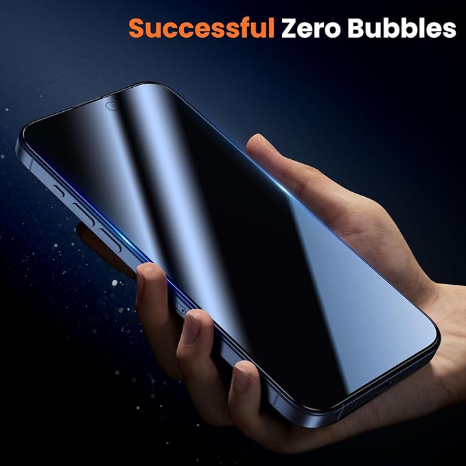 UniqueMe for iPhone 15 Pro Max Privacy Screen Protector - Image 8