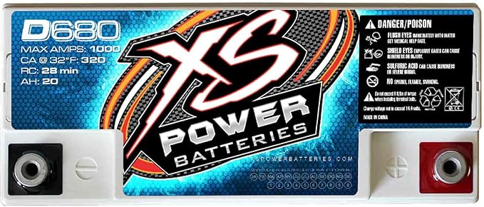XS Power D680 1000 Amp AGM Battery - Image 2