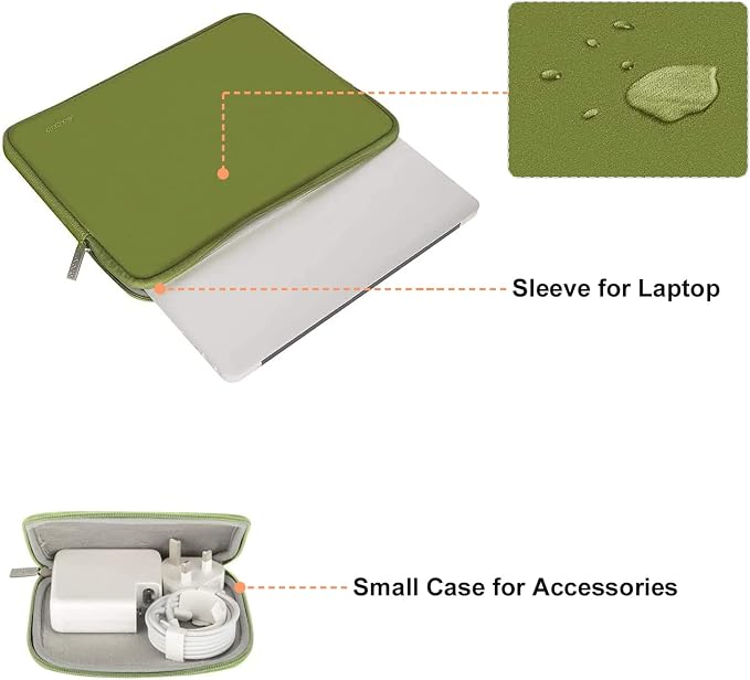 MOSISO Laptop Case 13.3 inch, 13-13.3 inch Laptop Sleeve Bag Compatible - Image 2