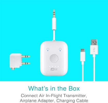 MEE audio Connect Air in-Flight Bluetooth Wireless Audio Transmitter, - Image 9