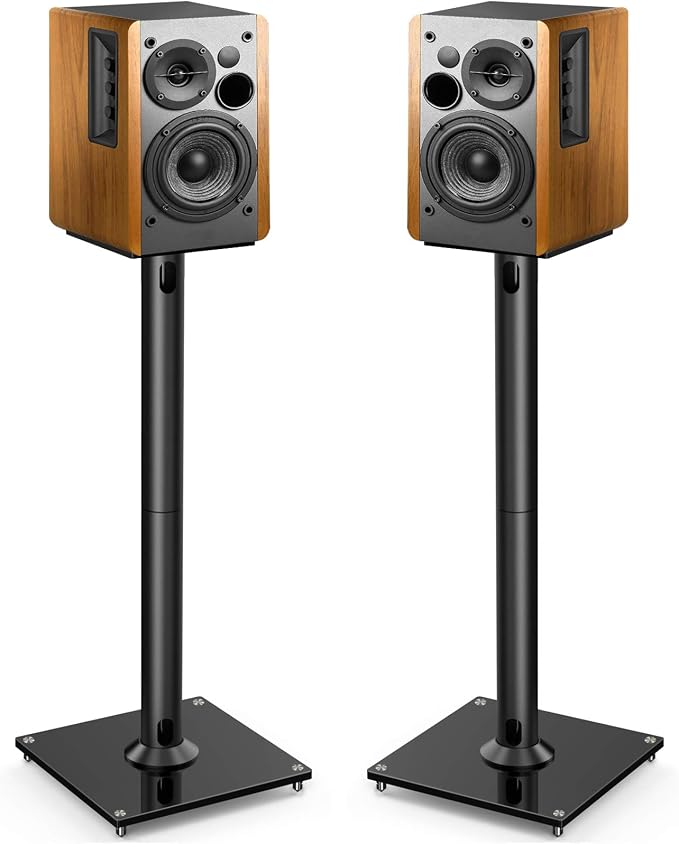 PERLESMITH Universal Floor Speaker Stands 26 Inch by PERLESMITH