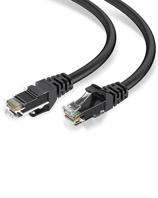 Cat 6 Ethernet Cable 7ft, High Speed 10Gbps Network Cable, UTP 24AWG Flexible by LinkNexa