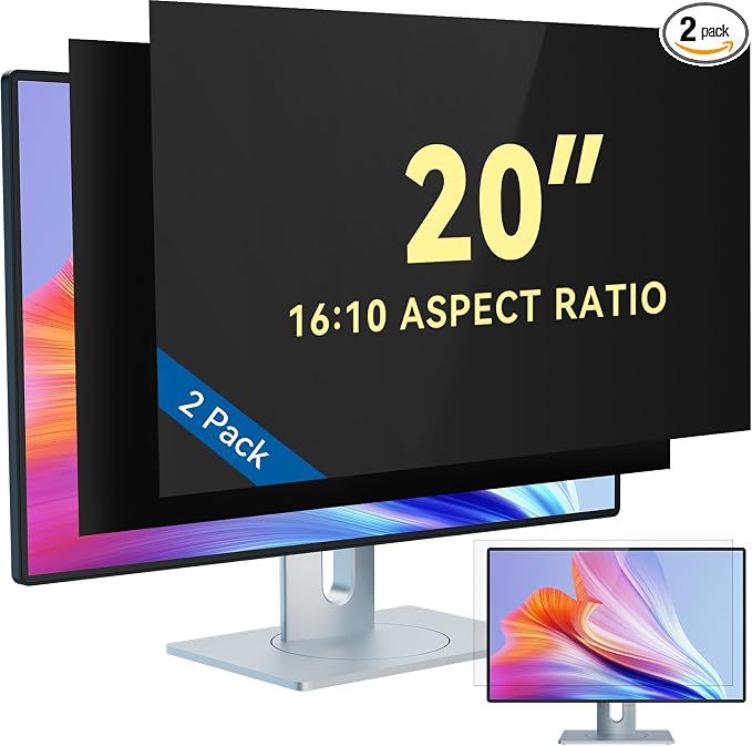 IPROKKO 20 Inch Computer Privacy Screen Filter by IPROKKO