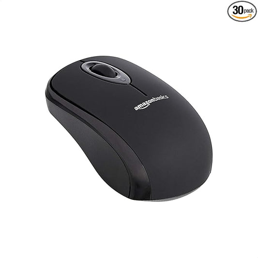 Amazon Basics 2.4 Ghz Wireless Optical Computer Mouse by AmazonBasics