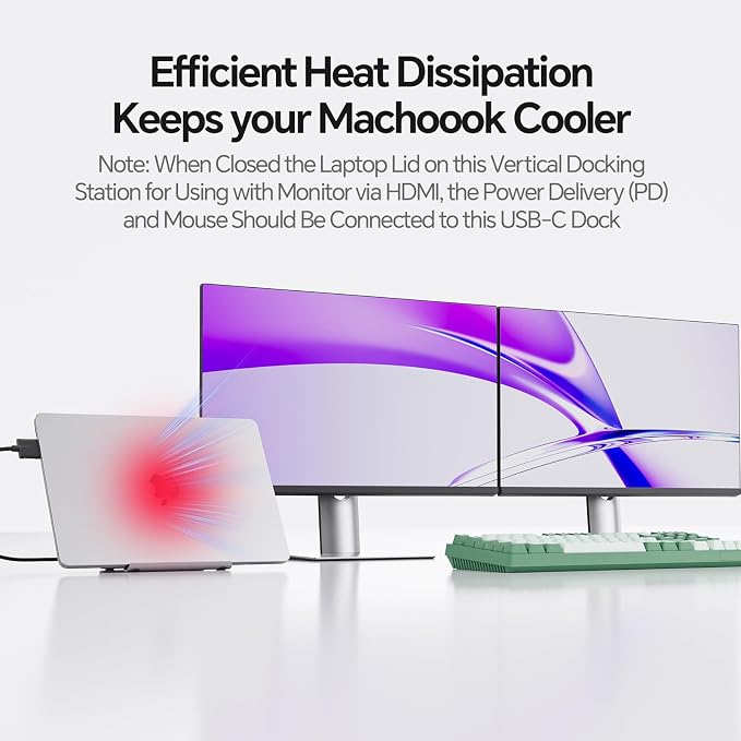 MacBook Pro Docking Station Dual Monitor 4K@60Hz - Image 7