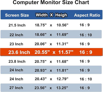 23.6 Inch Computer Privacy Screen Shield - Image 6