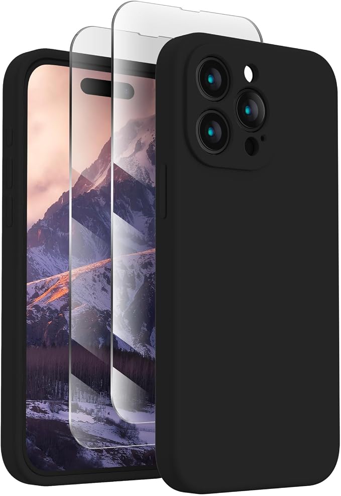 FireNova Designed for iPhone 15 Pro Case, Silicone Upgraded Phone Case with by FireNova