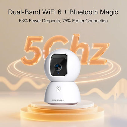 5G Indoor Camera, 3K Pet/Dog Camera - Image 3