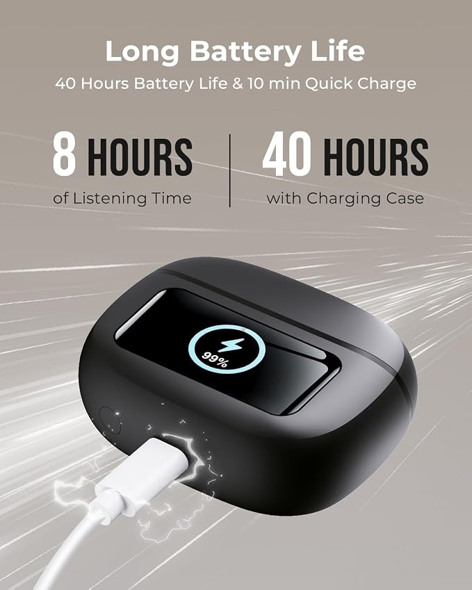 Wireless Earbuds, Ear Buds Active Noise Cancelling - Image 5