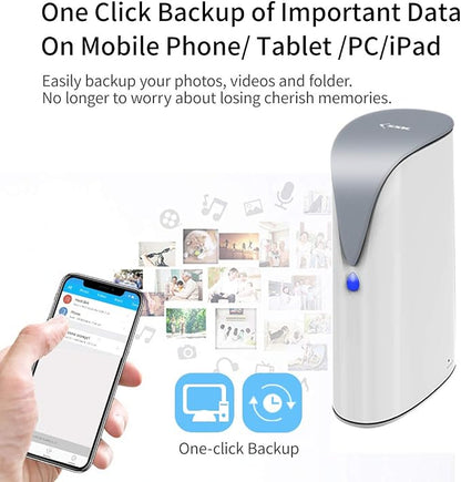 SSK 4TB Personal Cloud Network Attached Storage Support Wireless Remote Access - Image 5
