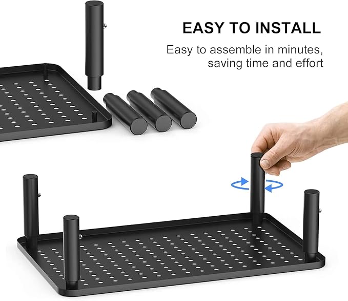 suptek Computer Monitor Stand Riser, Monitor Riser - Image 3