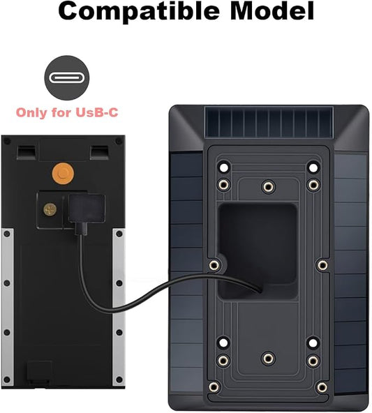 The Fansoun Ring Solar Charger Battery Doorbell Is Only Compatible - Image 2