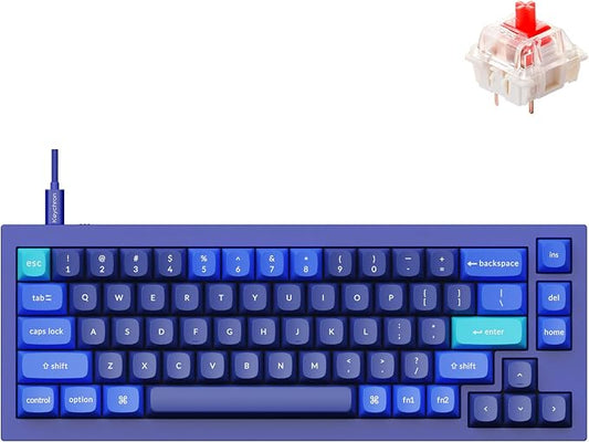 Keychron Q2 Wired Custom Mechanical Keyboard, QMK/VIA Programmable Macro by Keychron