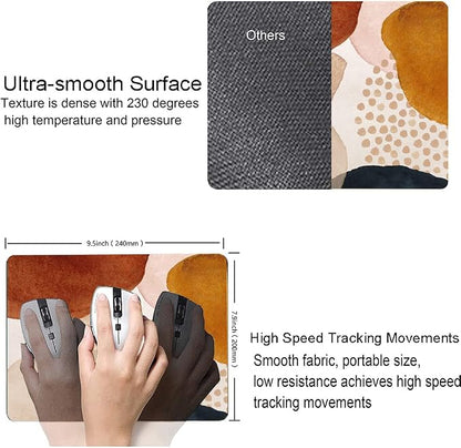 Mouse Pad, Premium-Textured Mouse Mat, Non-Slip Rubber Base Mousepad - Image 3