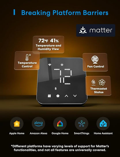 meross Smart Thermostat for Home, WiFi Thermostat Works - Image 3