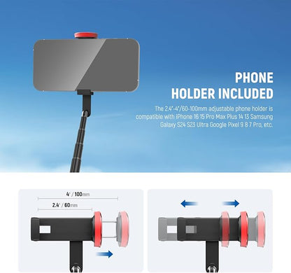 NEEWER Basics PA991 Selfie Stick Tripod Compatible - Image 6