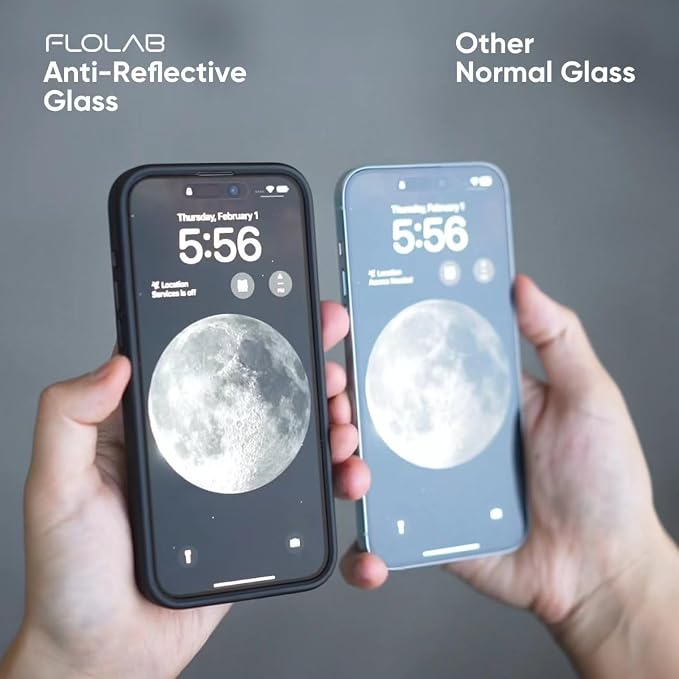 FLOLAB NanoArmour ONETIME PRO for iPhone 15 Plus Screen Protector, - Image 4