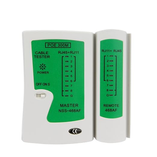 RJ45 Network Cable Tester with Mini Wire Stripper, Ethernet Cable Tester Tool - Image 6