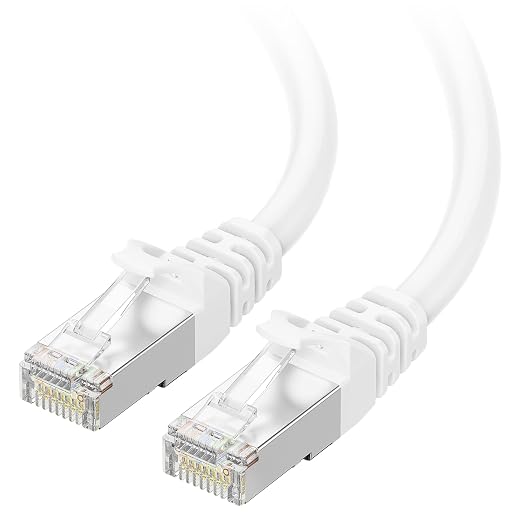 Cable Matters 10Gbps Snagless Long Shielded Cat 6A Ethernet Cable - 125ft by CableMatters