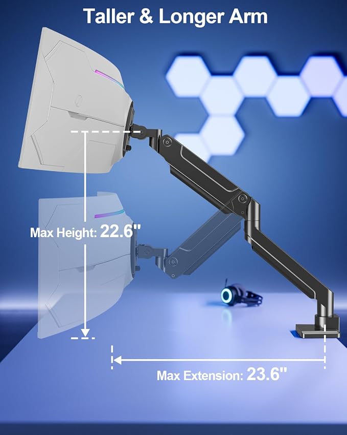 MOUNT PRO Heavy Duty Monitor Arm - Image 7