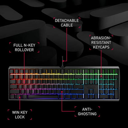 Cherry MX 3.0 S Wired Mechanical Gaming Keyboard. Aluminum Housing Built - Image 9