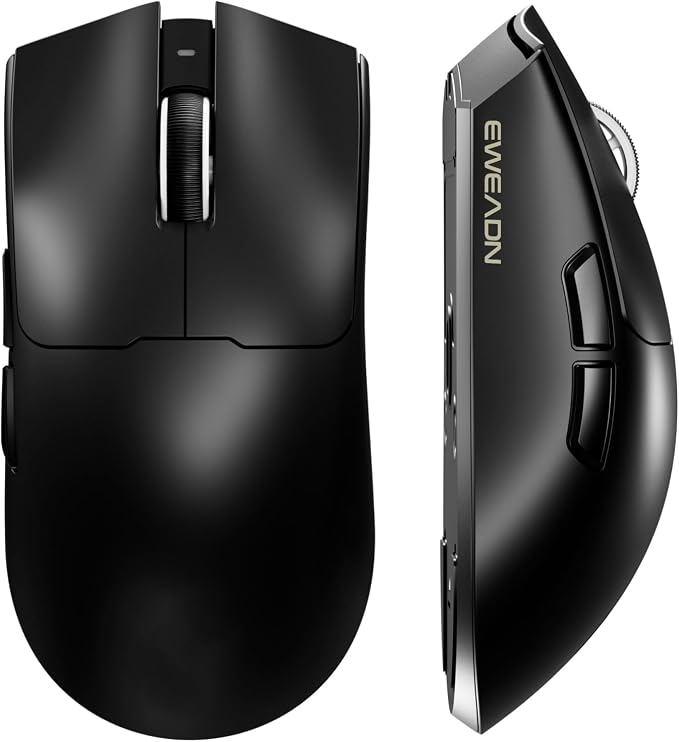S9 Pro Wireless Gaming Mouse, 59G Ergonomic Computer Mouse, Triple Modes by EWEADN