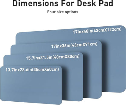Aothia Leather Desk Pad Protector, Large Mouse Pad, Office Desk Mat, Non-Slip - Image 7