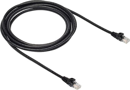 Amazon Basics RJ45 Cat 6 Ethernet Patch Cable, 10Gbps High-Speed, 10 Foot by AmazonBasics