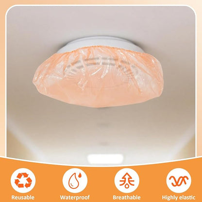 60 Pcs Orange Thicken Plastic Smoke Detector Covers - Image 3