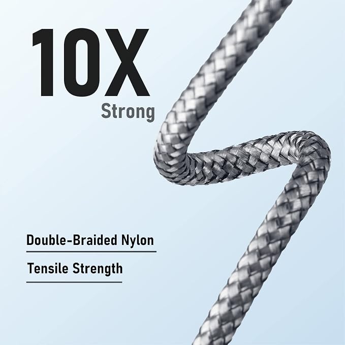ohbox USB-C to Lightning Cable 3FT 3Pack iPhone Charger Fast Charging Braided - Image 7