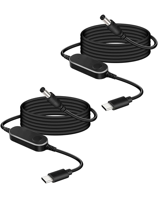 12W USB C 5V to 12V Step Up Converter Cable by RIIEYOCA