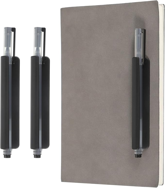 PATIKIL 2 Pcs Adhesive Pencil Holders, 105mm Long Universal Pencil Clip by PATIKIL