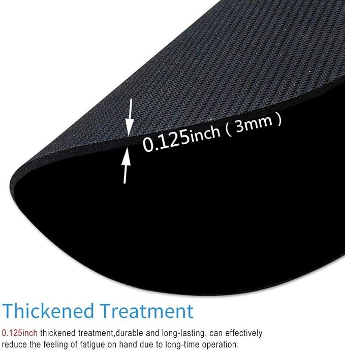 Purple Flower Mouse Pad Round Non-Slip Rubber Mousepad Laptop Office Computer - Image 6