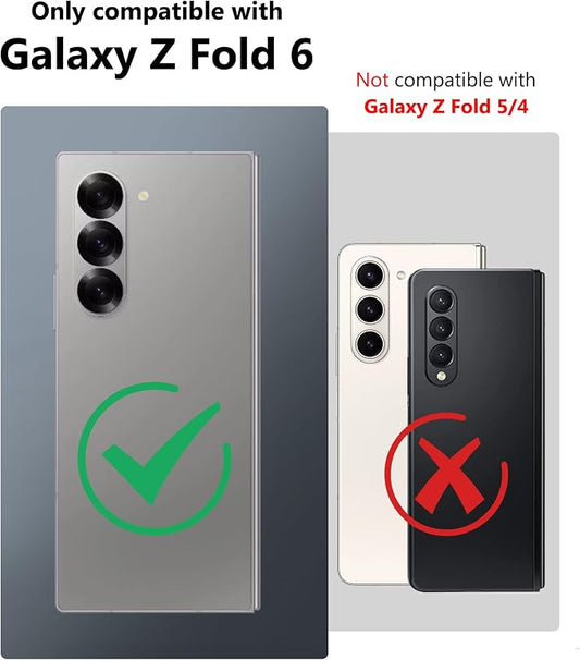 Vihibii for Samsung Galaxy Z Fold 6 Case Wallet - Image 2