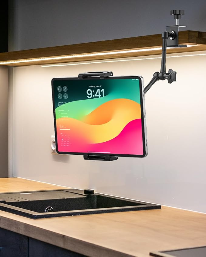 Aluminum Tablet Stand Holder for Desk Mount - Image 5