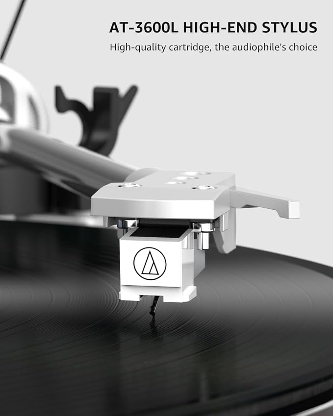 Turntable Record Player Wireless Output Carbon Fiber Tonearm Vinyl Player - Image 2
