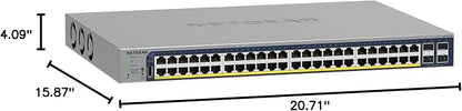 NETGEAR 52-Port PoE Gigabit Ethernet Smart Switch - Image 7