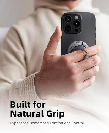 TODI for MagSafe Phone Grip Stand, 3-in-1 Magnetic Finger Ring Holder - Image 3