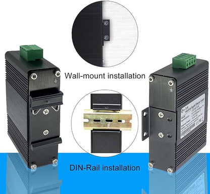 Mini Industrial 4 Port 10/100/1000Mbps Gigabit Ethernet Switch - Image 6