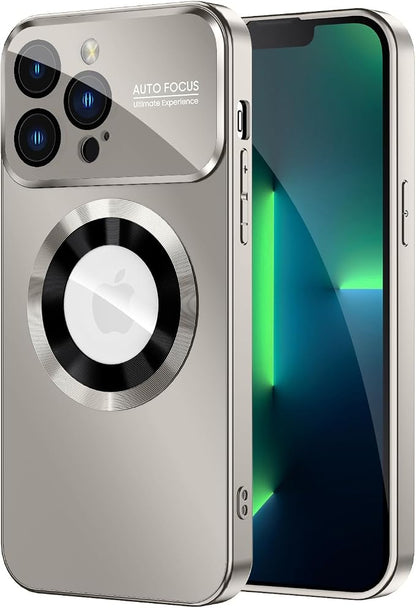 Magnetic for iPhone 13 Pro Case, Built-in Camera Lens Protector, Compatible by MAKAVO