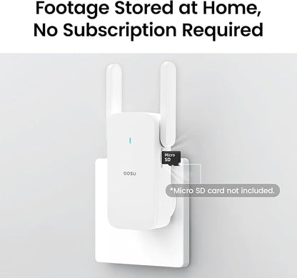 aosu Wireless Doorbell Camera, Battery-Powered Video Doorbell - Image 3
