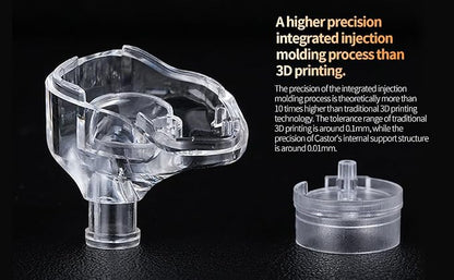 KZ Castor in Ear Monitor Headphones, HiFi Bass Wired Earphone Sound Tunable - Image 8
