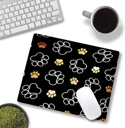 Hokafenle Mouse Pad, Cute Dog Paw Mouse Pad Design, Mouse Mat Square Waterproof - Image 4